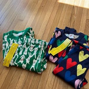 HANNA ANDERSSON NWT girls pj’s SIZE 8/130cm set of 2